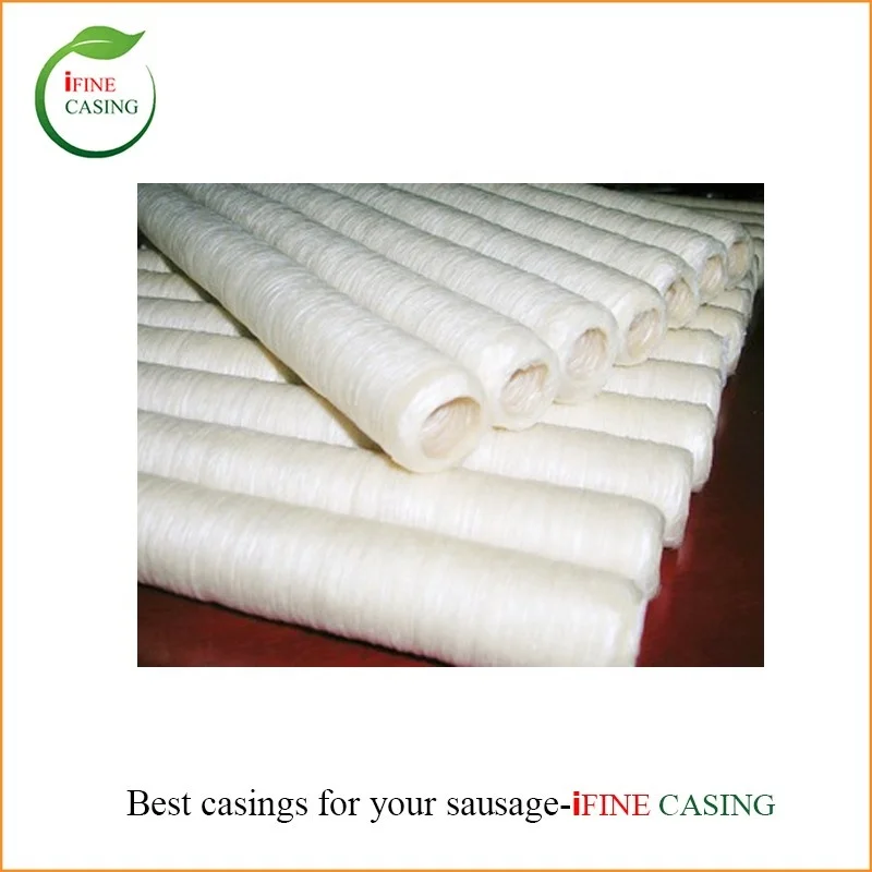 German kosher Sausage Casings can be cooked,fried,smoked, BBQ casing