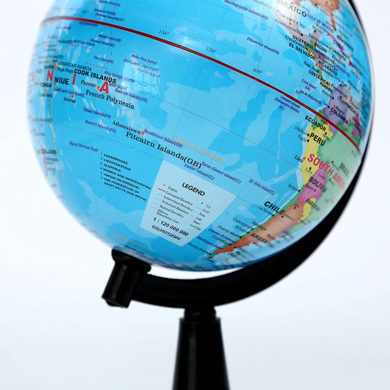 BSCI 32CM 12Inch PVC World Globe Educational school globe