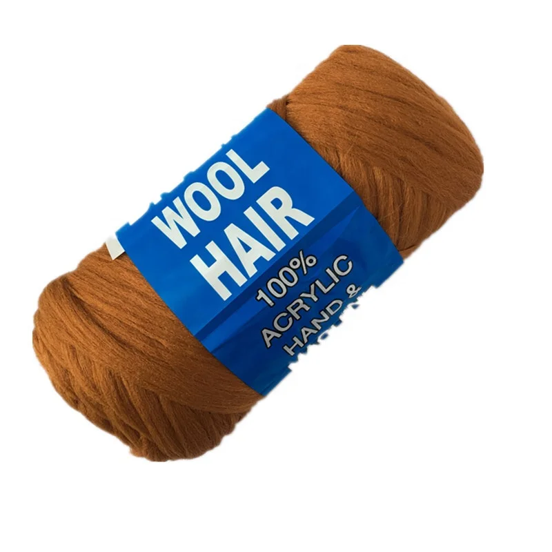 Cynthia Brazil Wool Hair Yarn for African Synthetic Braiding Hair Threading Cheap Price 70g/roll