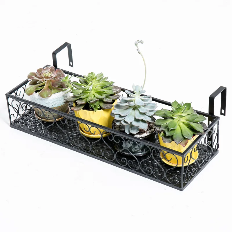 Metal Plant Stand Rack Multiple Flower Pot Holder Shelf Indoor Outdoor Iron Planter