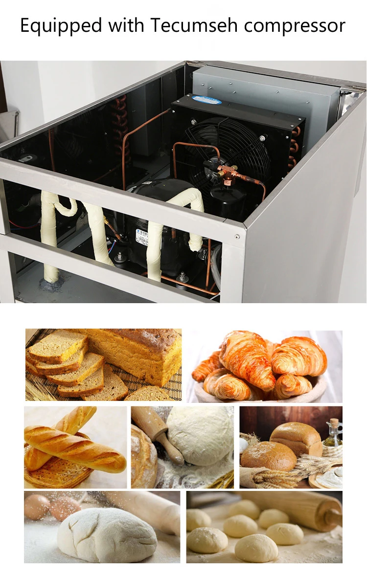 Chuangyu Commercial Cheap Bakery Fermentation Chamber Steamed Bun Pizza Bread Dough Fermenter