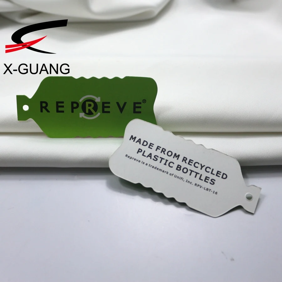 320gsm Recycle Fabrica Textiles Scuba Crepe Fabric Polyester Spandex Plastic Bottles With GRS Approval