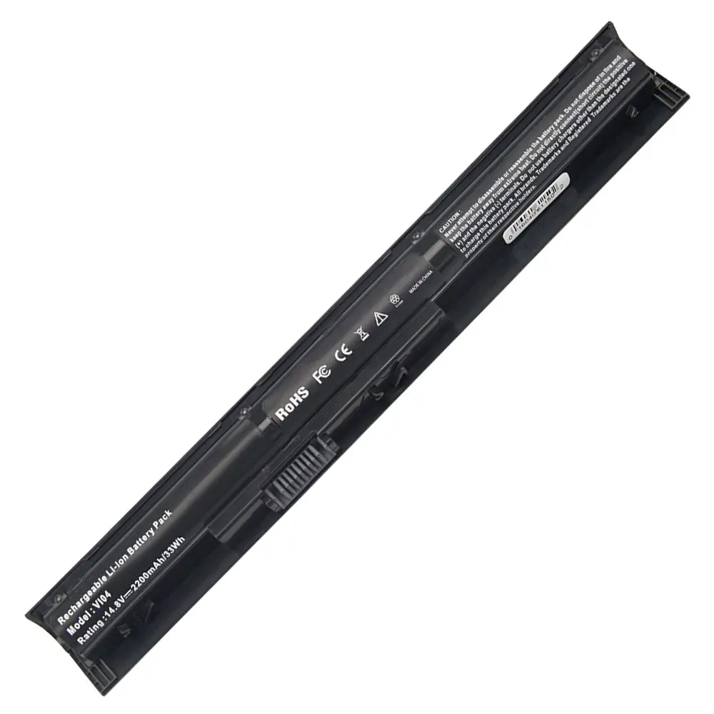 Laptop Battery Replacement for HP V104 VI04 ProBook 450 G2 450 G3 440 G2 15-P030NR VI04XL High Performance  4 Cells 2200mAh
