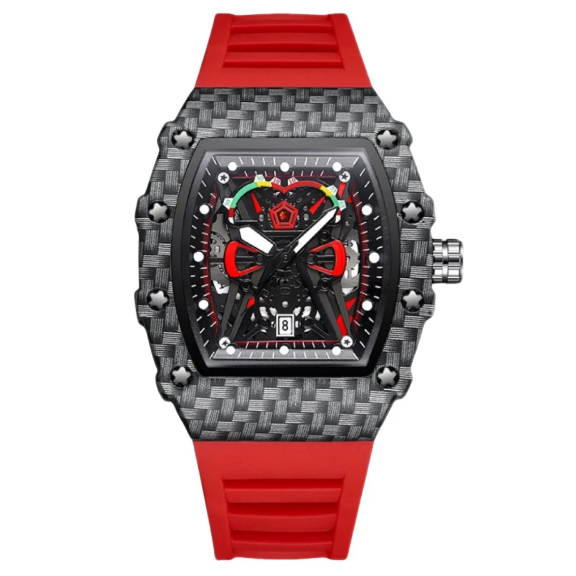 OEM Top Quality New PP Factory V2 40mm 5712 240 Multi Function Fully Automatic Movement Sapphire Rose Gold Mechanical Watch