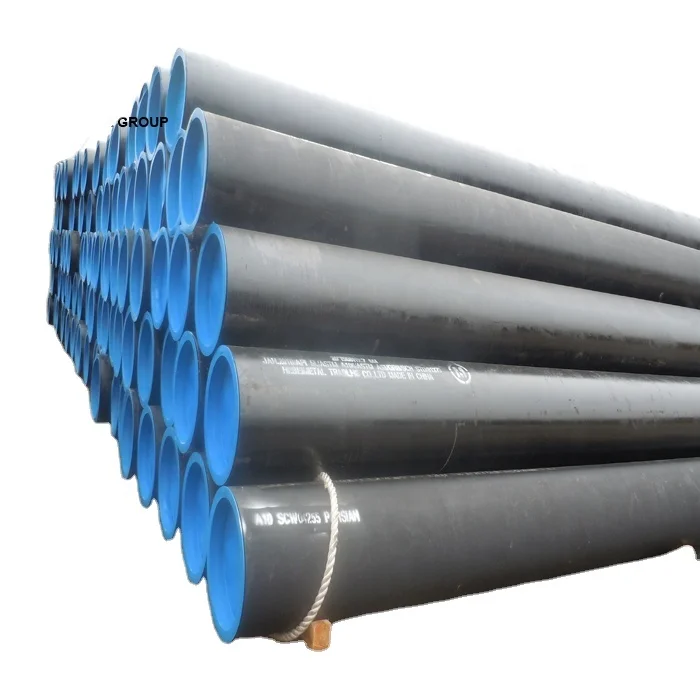 GOST 20295-85 galvanized round tube hot rolled seamless welded steel pipe