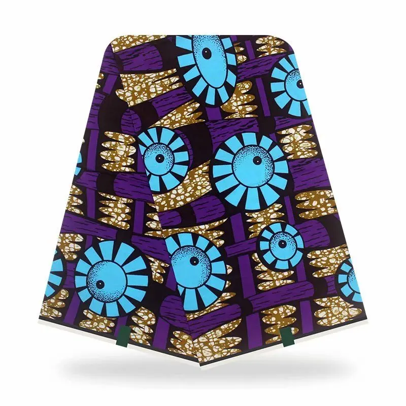  Африканская ткань с принтом воска 100% хлопок африканская оптовая продажа из Китая