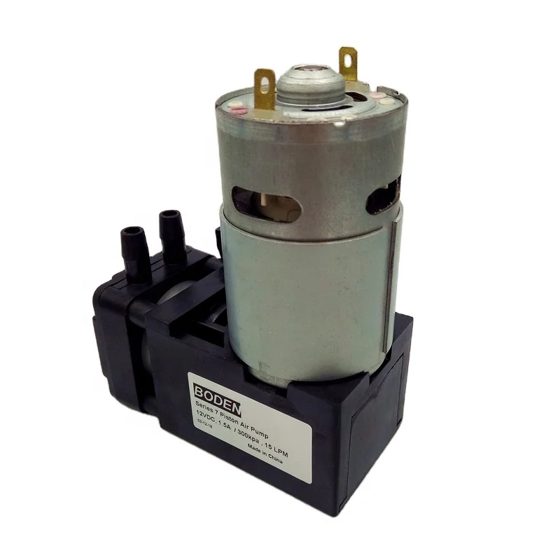 Mini 12V 24 volt Electric Micro High Flow Air Vacuum Pressure Piston Pump