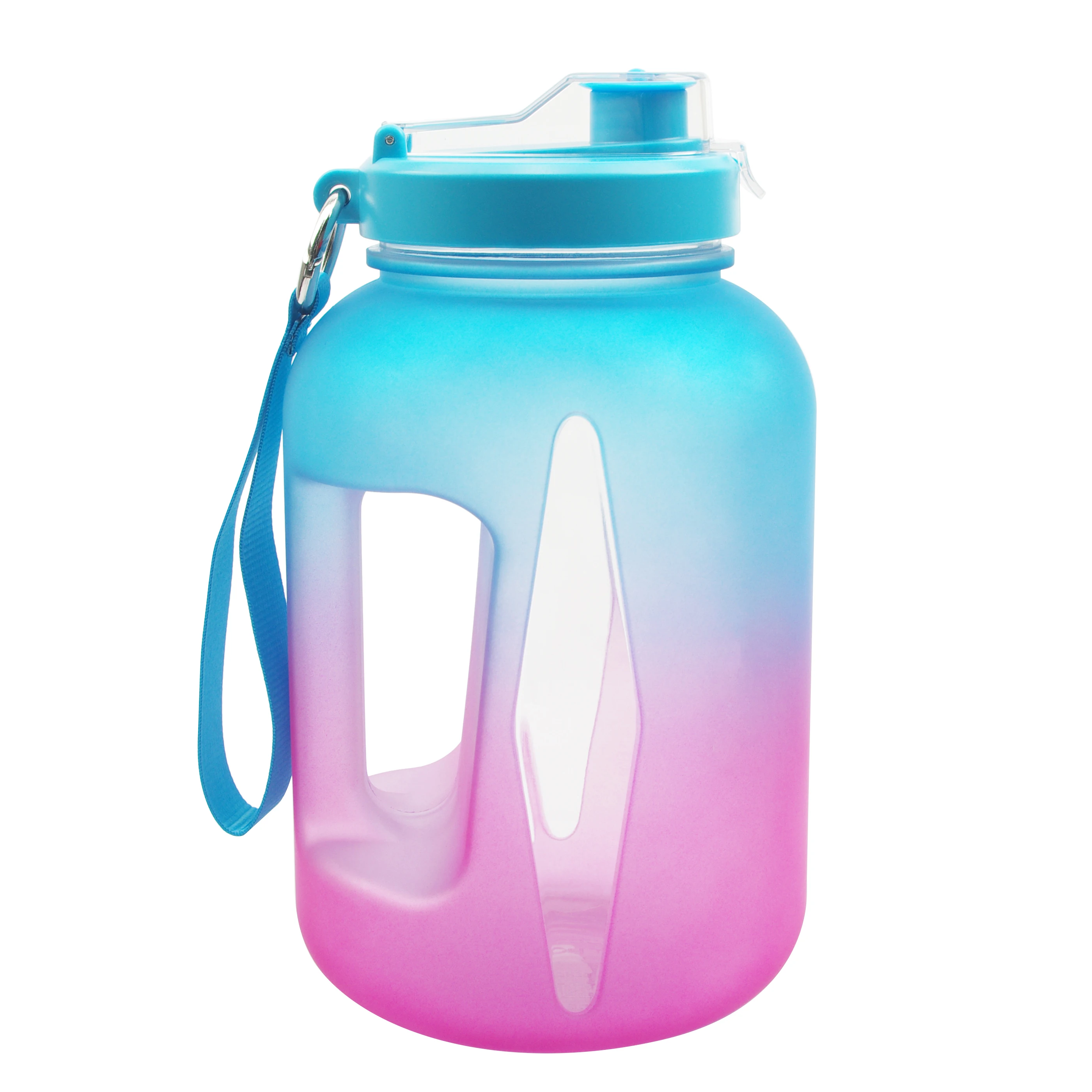 2.2L half gallon water bottle jug, half gallon water bottle with sleeve