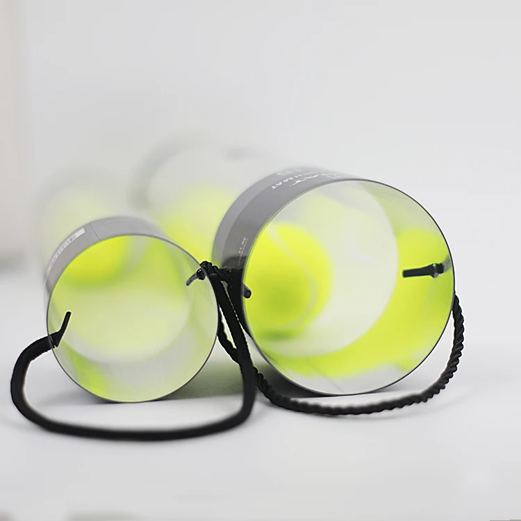 Round plastic tube  Tennis ball tube packaging Cylinder pipe  Candy Plastic PVC Shipping
