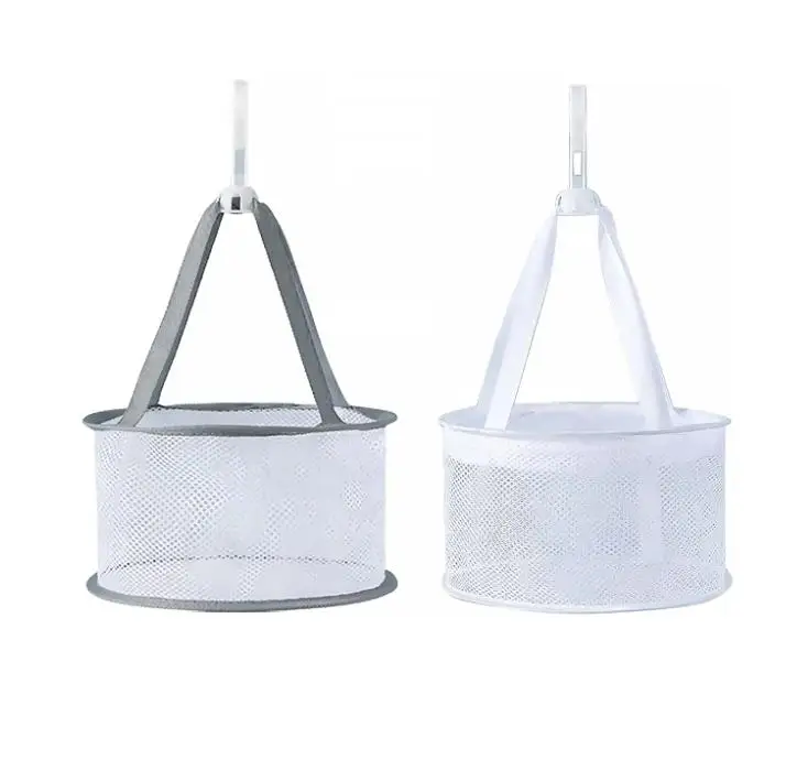 Hanging Mesh Drying Rack Basket Great for Makeup Tools Cleaning Cosmetic Brushes Sponges Dryer Holder Organizer without Cover