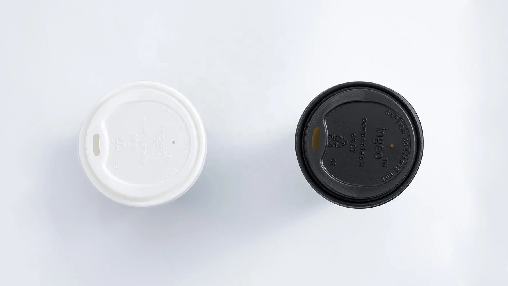 BPI certified biodegradable cup lid cpla cup lid