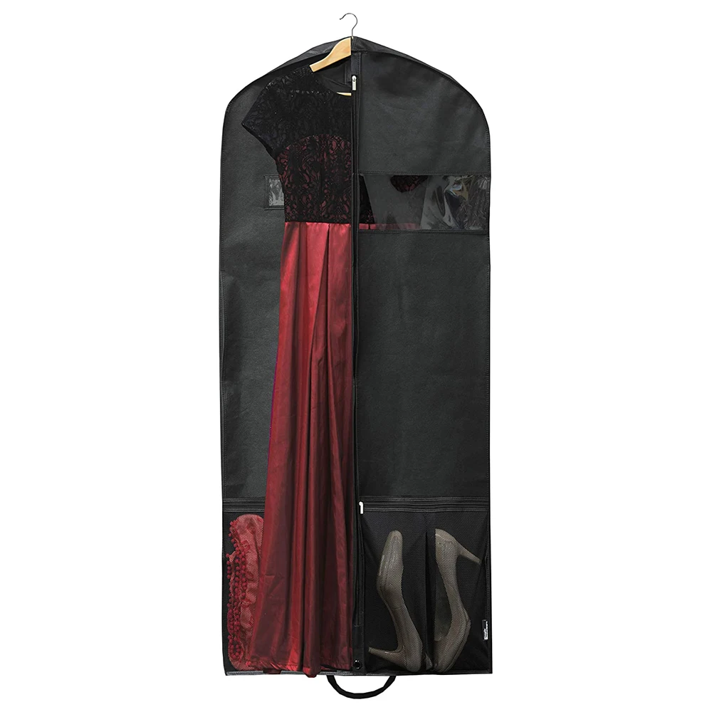 Профессиональный модный дорожный пылезащитный чехол на заказ, складной чехол для платья, одежды, костюма, защитный мешок для одежды