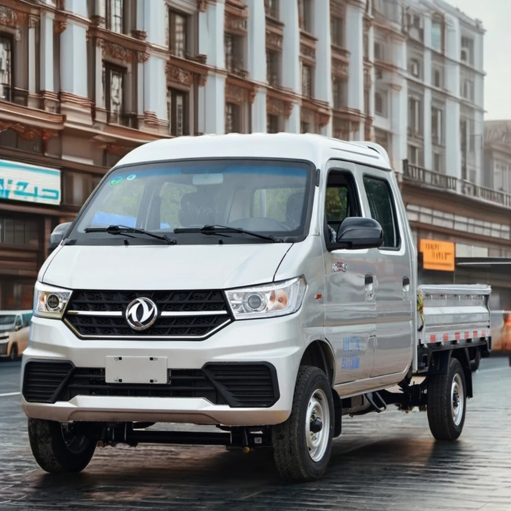 Hot Sale Dongfeng Tuyi 1.3L Mini Truck with 4x2 Drive Wheel Options Single Row Van Manual Transmission Emission Standard