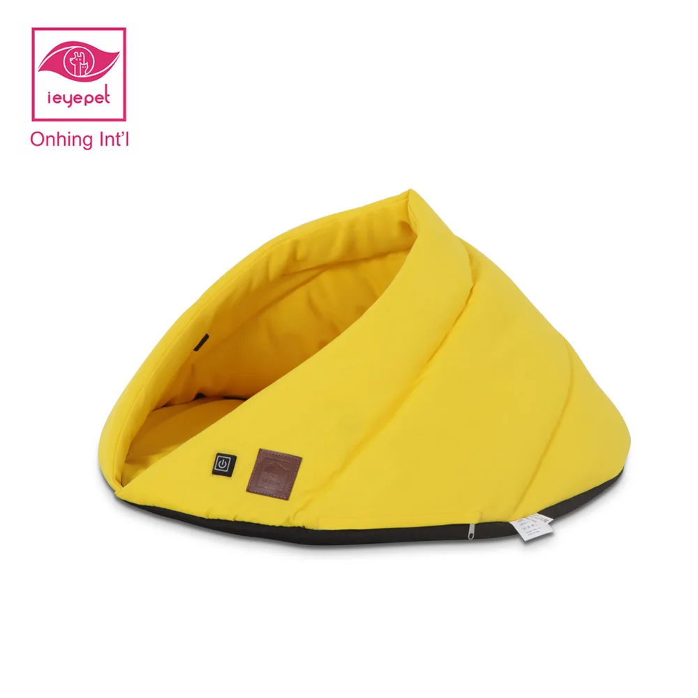 
Patented Electric Heated House Washable Pet Soft Warm Heat Mat Pet Bed Cat Cave 