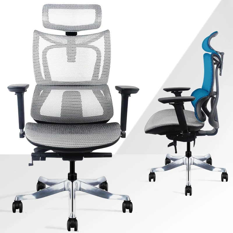 High Quality Office Chair Mesh With Headrest Best High Back Adjustable Office Chair Modern Best Ergonomic Full Mesh Office Chair