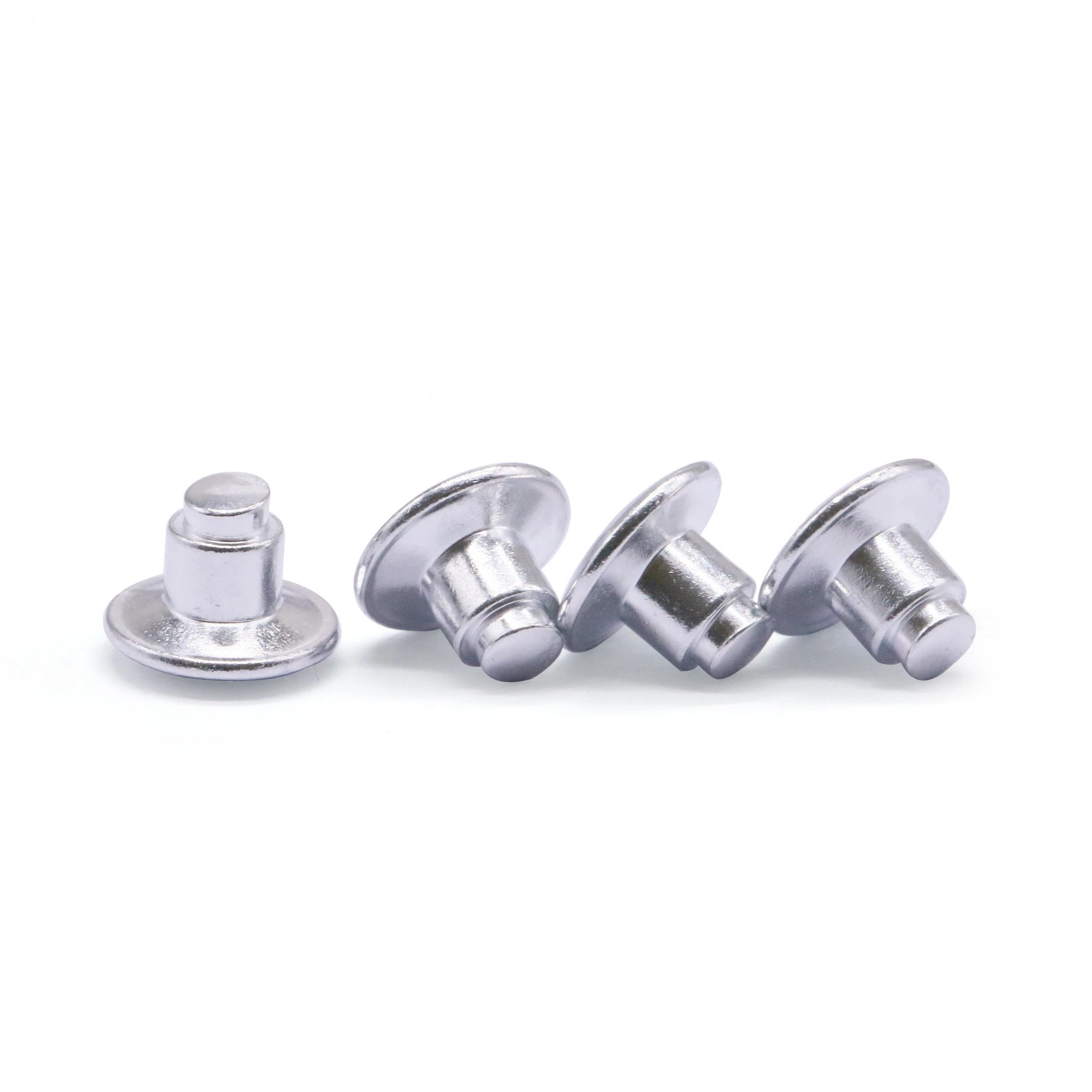 China Manufacture Supply Remaches Aluminum Rivets Round Head Solid Step Rivets for Fastener Industry Machinery