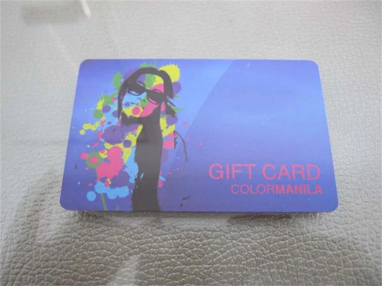 Low cost White PVC card