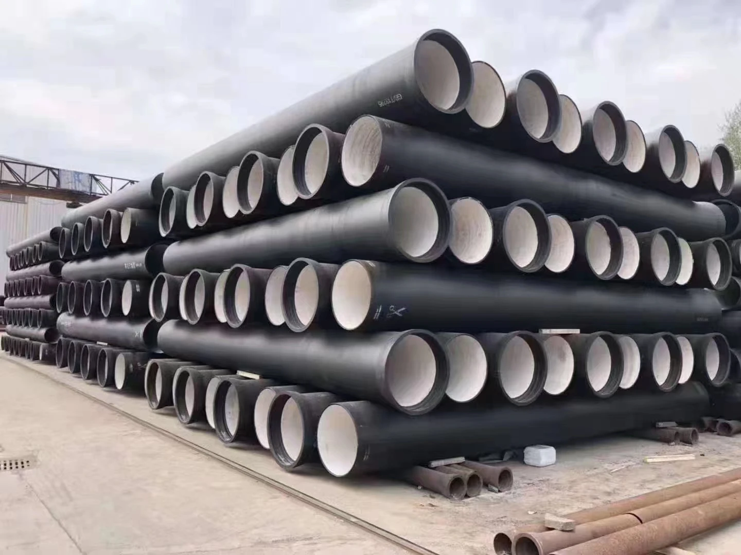 DCI pipe Class k7 k9 100mm 500mm Manufacturers Standards ISO 2531 Ductile cast Iron Pipe