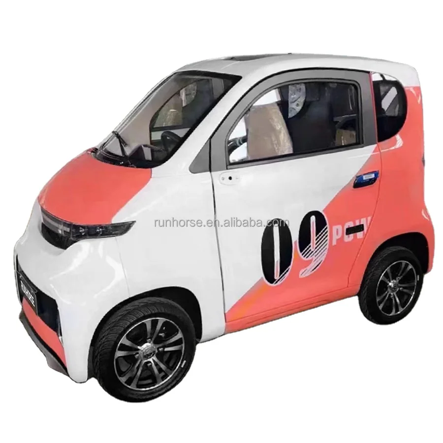 New arrival EEC COC 4 wheel 2 Seater Electric Mini Car Without Driving Licence For Adult