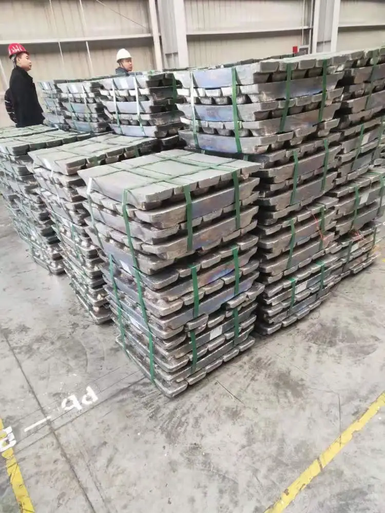 Lead ingots pb 99.99% 4N4 99.994 lead metal