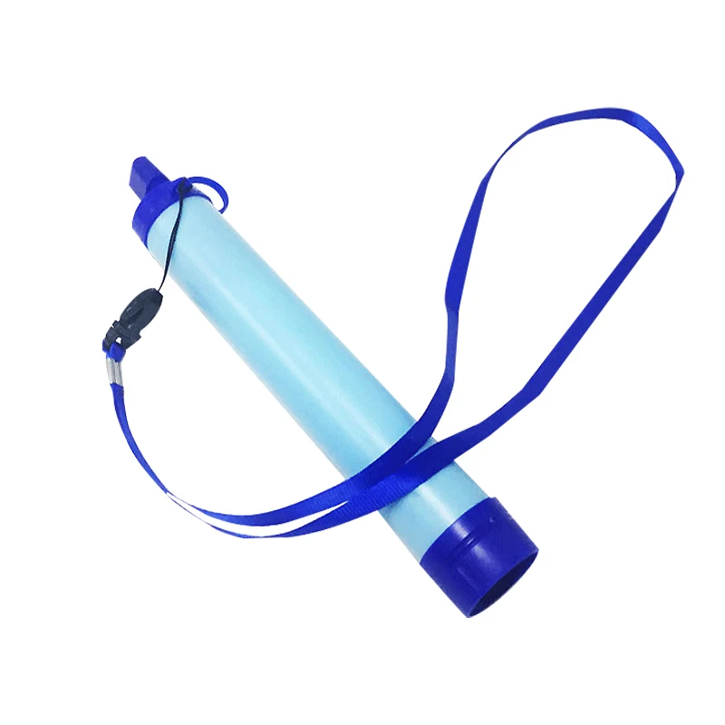 High Capacity Portable Outdoor Survival Water Filter  for Hiking, Camping,Travel, and Emergency Preparedness