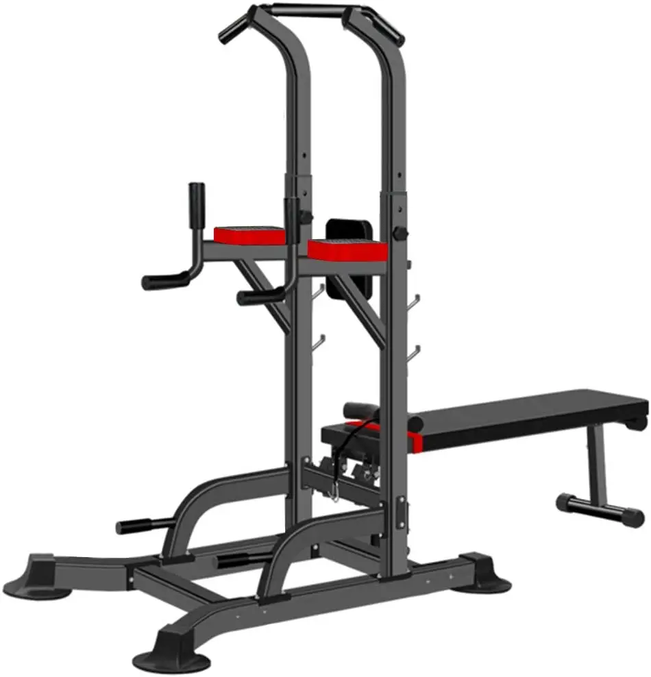 Power Tower Pull Up Weight Bench Dip Multi Station Chin Up Home Gym Equipment