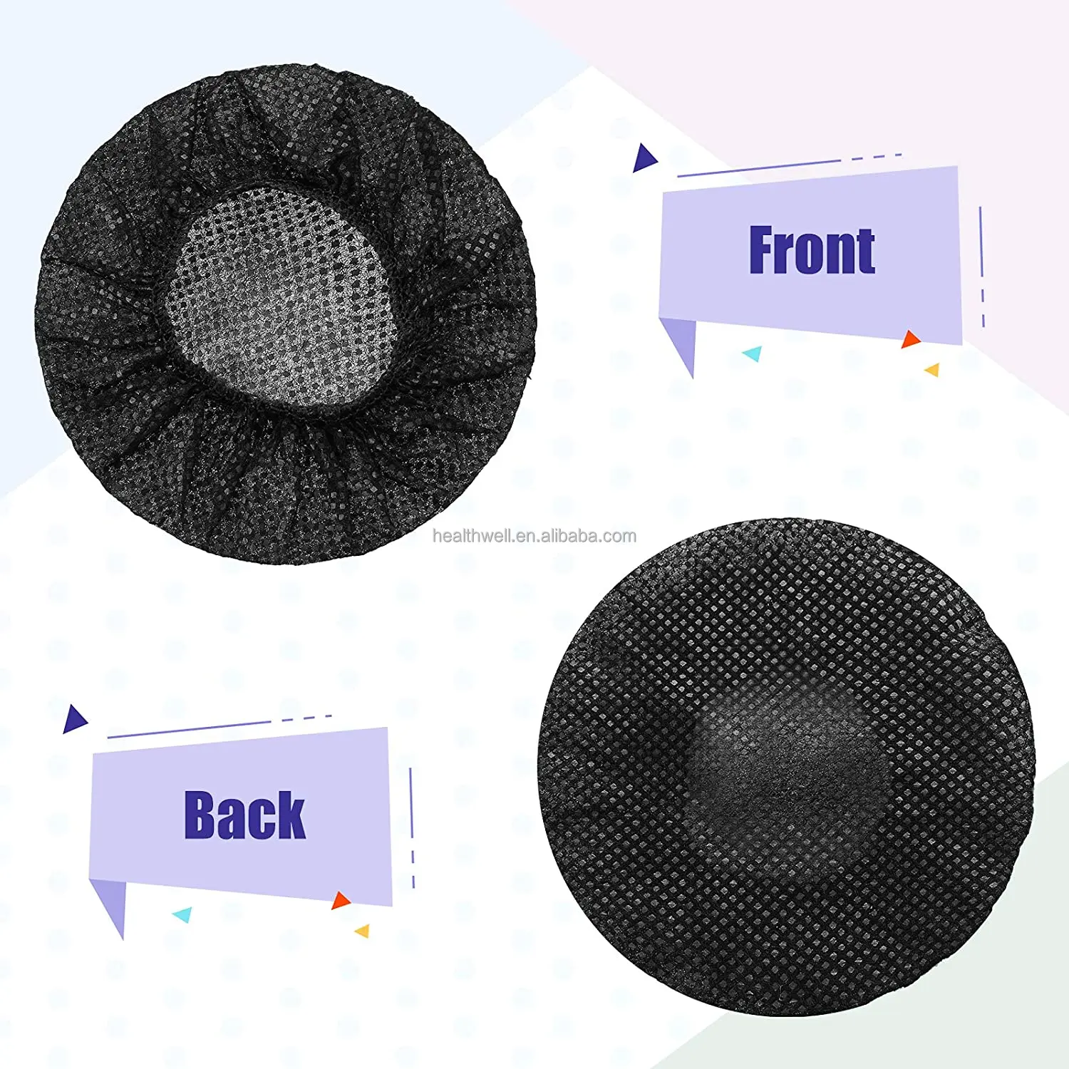 Internet Cafe Internet Cafe 10-12cm Universal Non-woven Disposable Earphone Cover