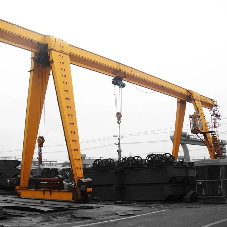High Quality Single Girder Gantry Crane with Electric Hoist 5 Ton 10 Ton Single Beam Gantry Crane Box Type Gantry Crane