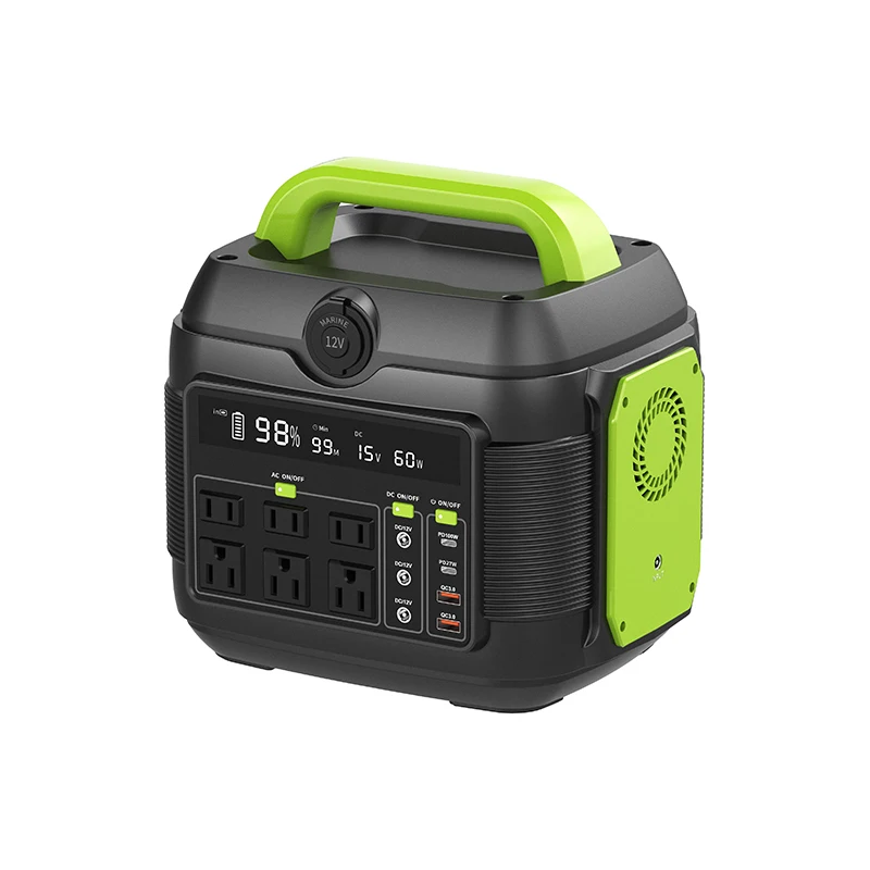 Wholesale  600W Generator Mini Portable Power Station Charger Solar Power System / Outdoor Laptop Wireless Power Bank