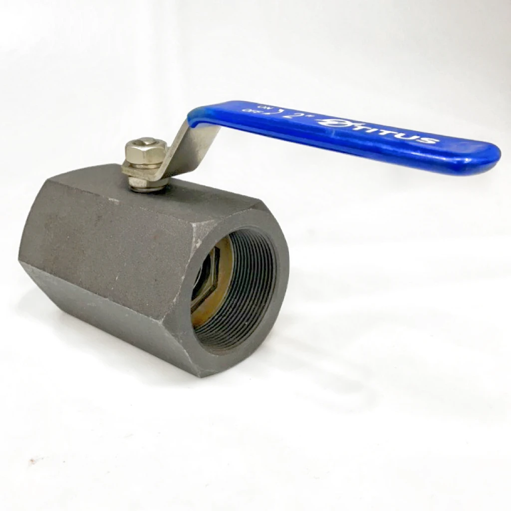 F2017C series forged CS A105 1PC ball valve with 2000PSI