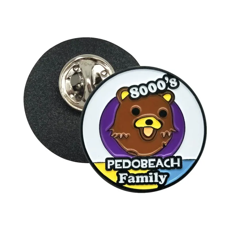 Брошь на лацкан от китайского производителя Artigifts, металлическая мягкая жесткая эмалированная брошь на лацкан