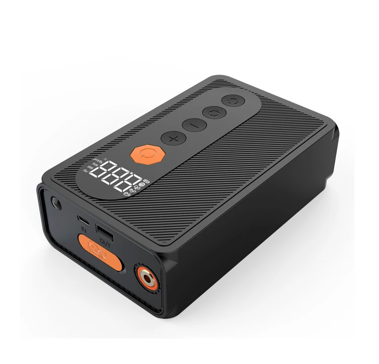 12V Auto Portable Start Powerbank Battery Car Jump Starter Power Bank With Air compressor tire inflator