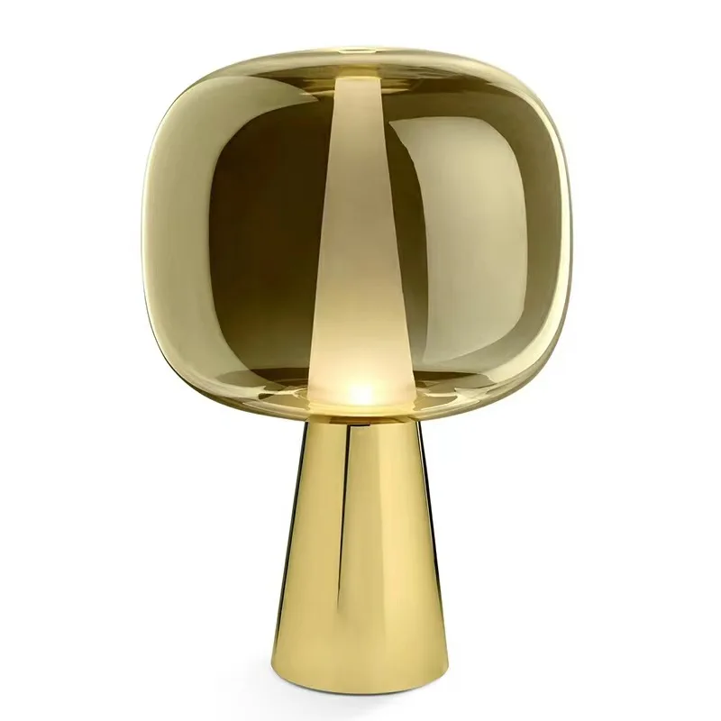 2024 Designer Table Lamp Led Desk Lamp Gold Creative Personality Bedroom Bedside Night Light