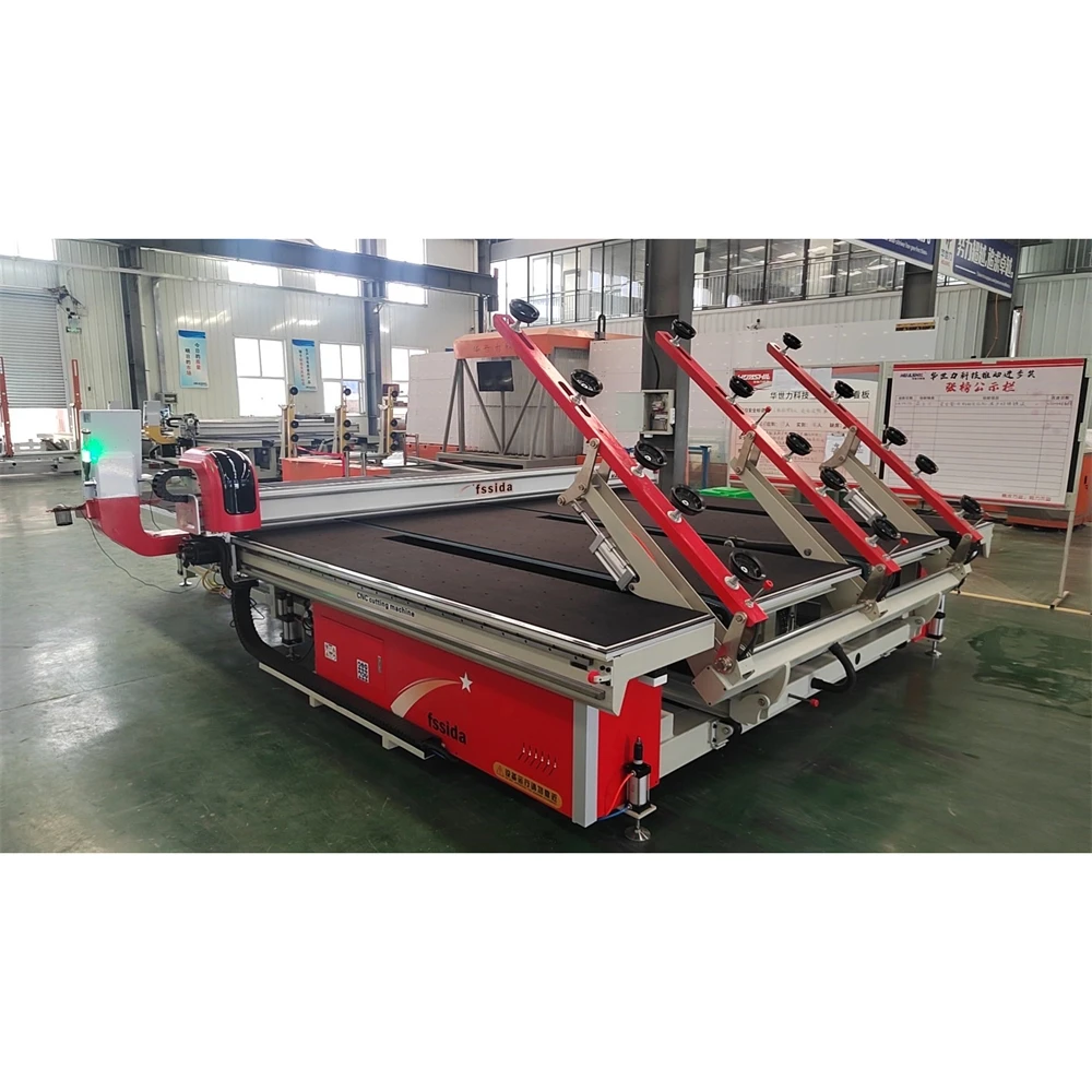 High Power Glass Cutting Equipment Production Line Automatic Glass Cutting Making Machine
