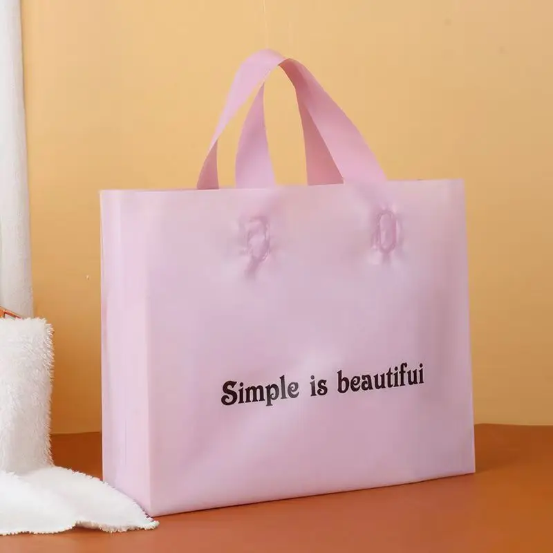 China Supplier Wholesale Durable Waterproof Shopping Gift Clothing Packaging Plastic Bags