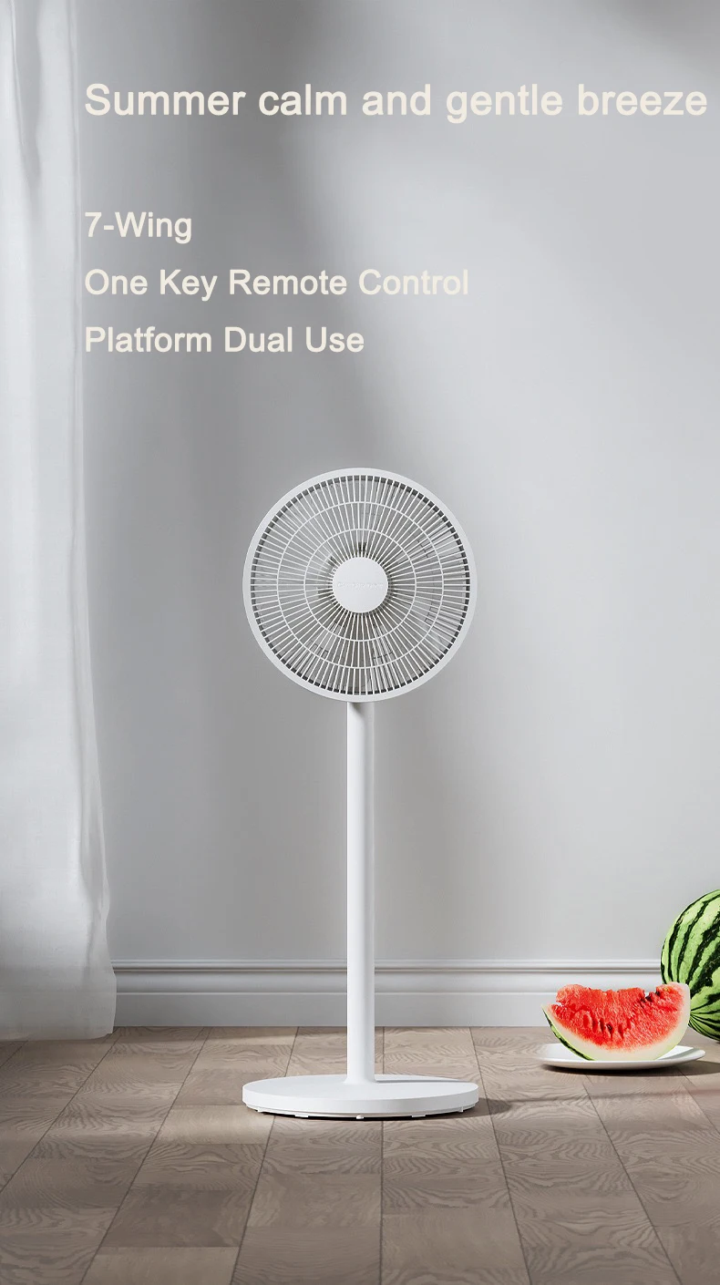 Modern 16 Inch Pedestal Ventilation Fan with Remote Control Solar-Powered for Household and Hotel Use Plastic Box Installation