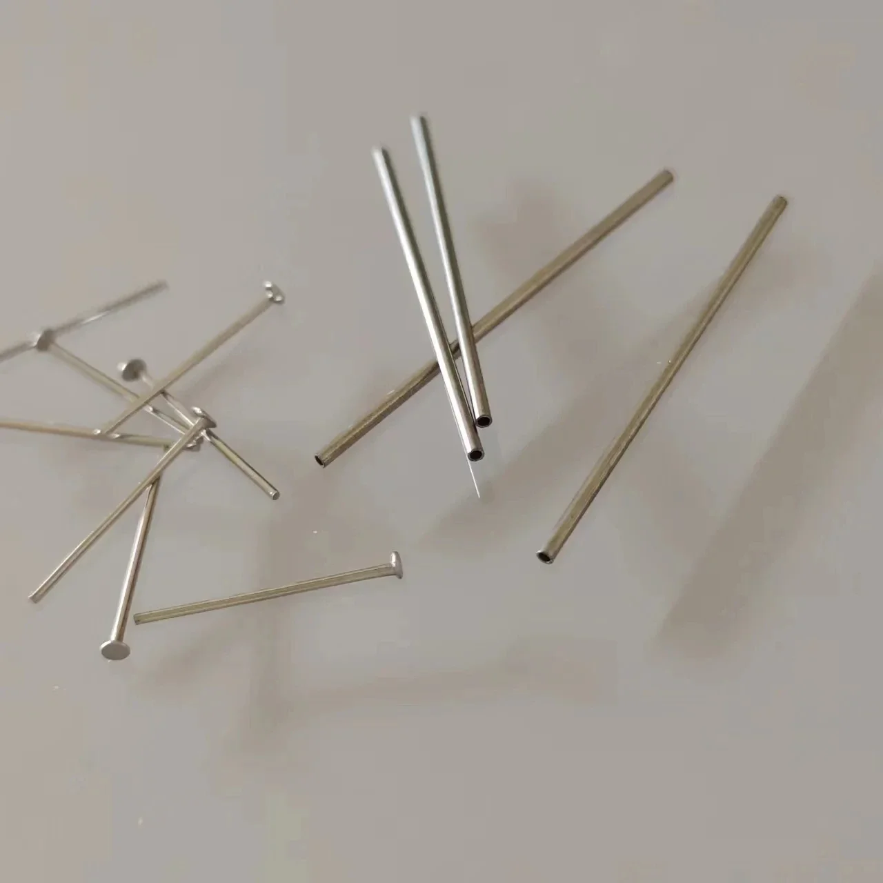 18/20/22/25/28/30mm Car Axle for 1/64 Alloy Car 0.8mm Hollow Shaft w Pins for 1:64 HW/Matchbox/Tomeca Model Cars