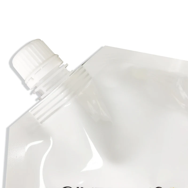 Wholesale 2L bath body wash shower gel in spout pouch stand up bag packaging