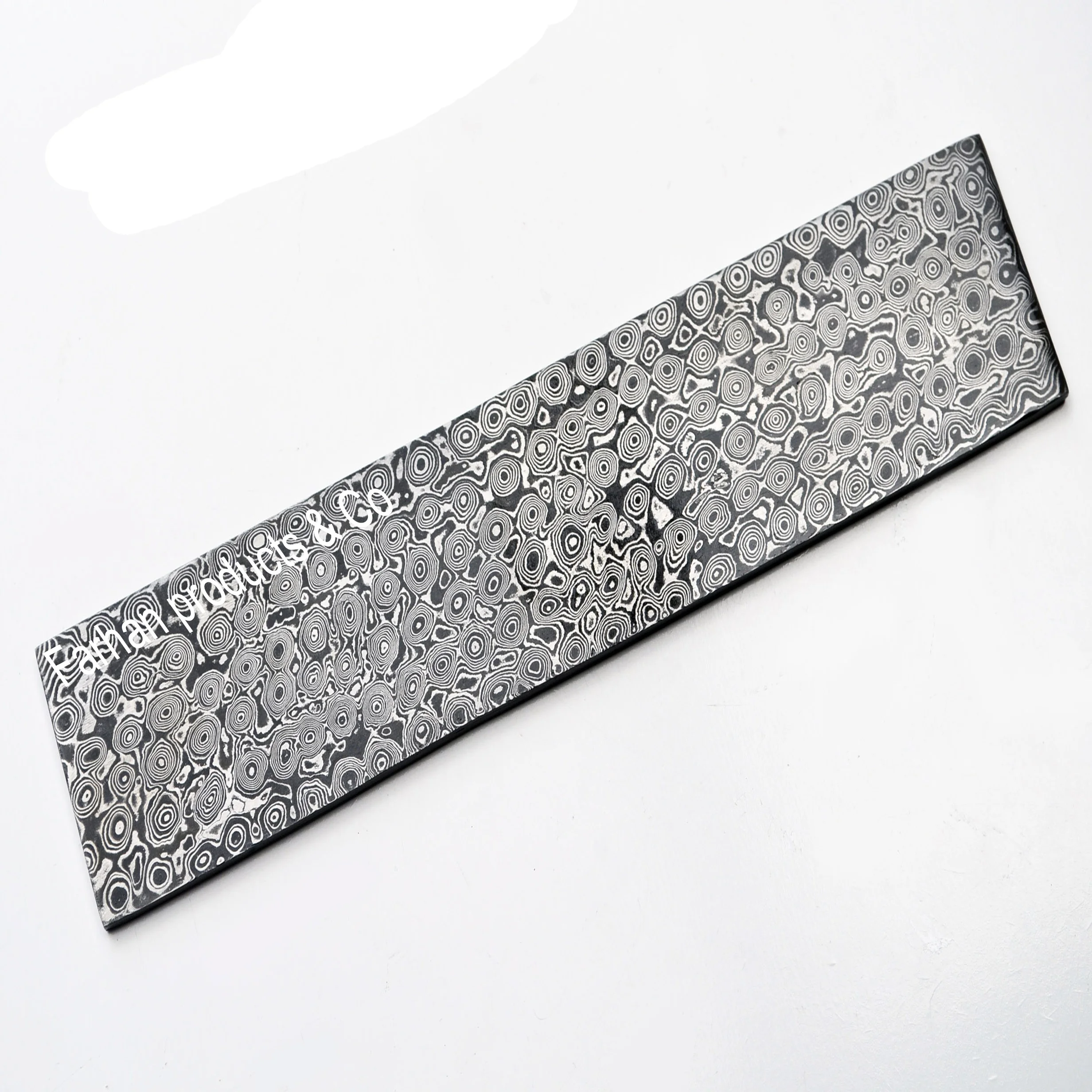 
Damascus Blank Making Steel Blade Layers Knife Rain drop Knives Blade Billet Bar 