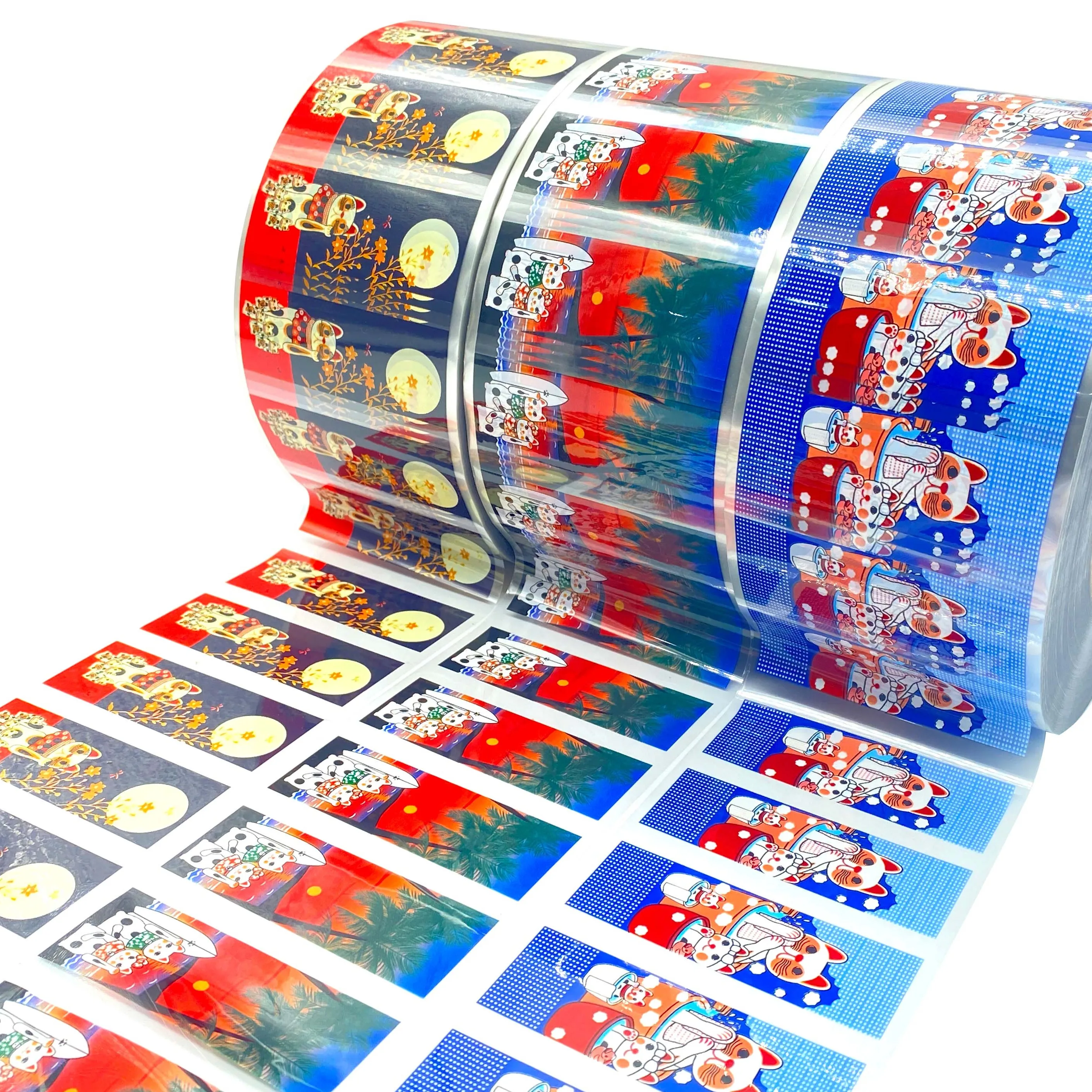 Japanese Style Lucky Cat Fortune Kitten Maneki Neko Heat Transfer Film service for ALL kinds of wooden chopsticks