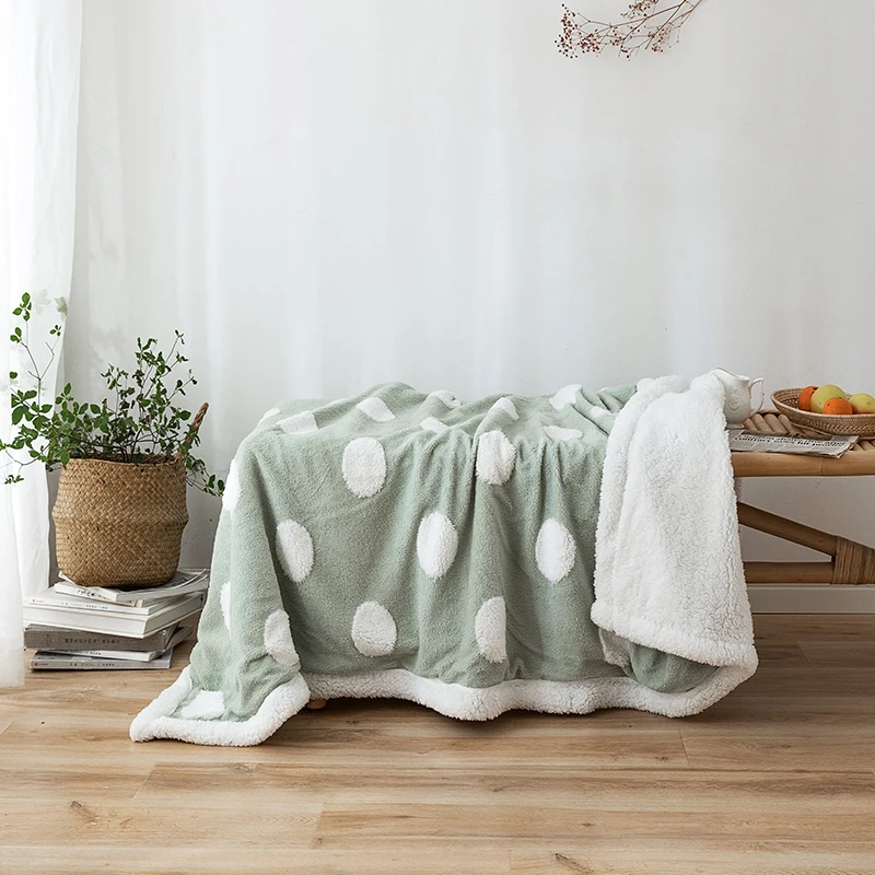 100% полиэстер, оптовая продажа, жаккардовая односторонняя фланелевая многофункциональная ткань для домашнего одеяла