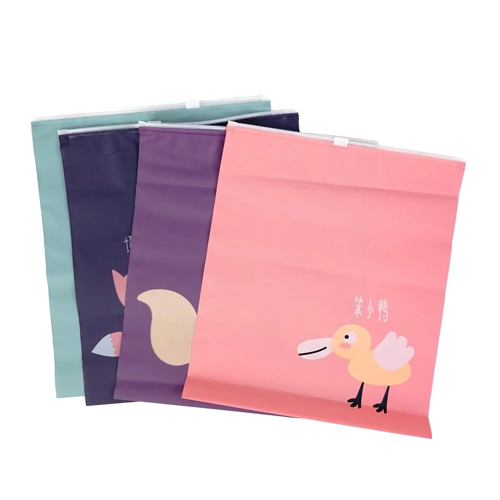 CPE молния замок молния Топ матовые пластиковые пакеты для одежды, футболка, юбка упаковка индивидуальный логотип печать