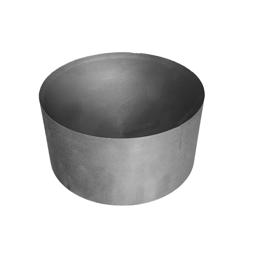 Изготовление размеров под заказ, цена нержавеющей стали с высоким содержанием чистого 50кг большая графитовый тигель для плавки чугуна