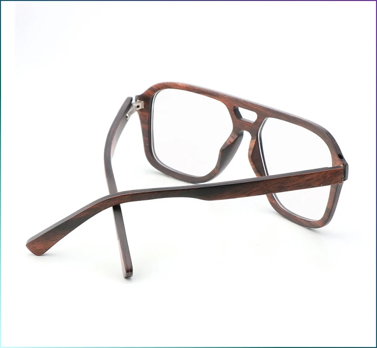 NEW Light Blocking Optical Spectacle Custom Logo Handmade Wood Frame eyeglasses eye glasses frames