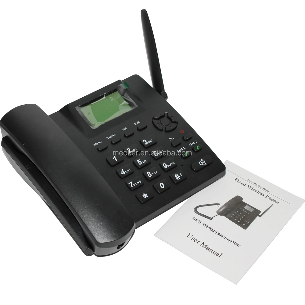 MEOKER ZT6000G двойной Sim большой диапазон беспроводной телефон Поддержка GSM