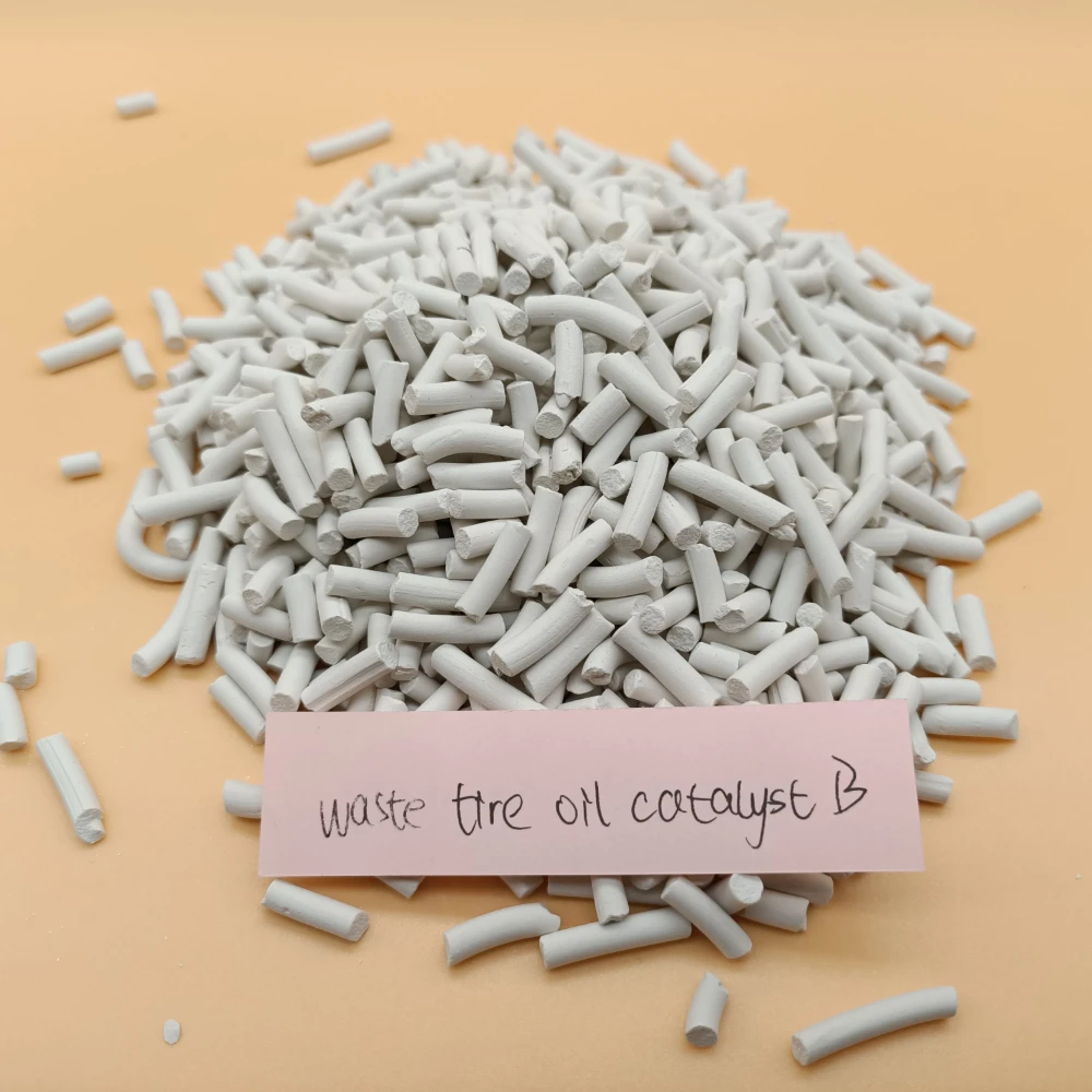 china made factory supply  eco friendly  pyrolysis oil to diesel catalyst