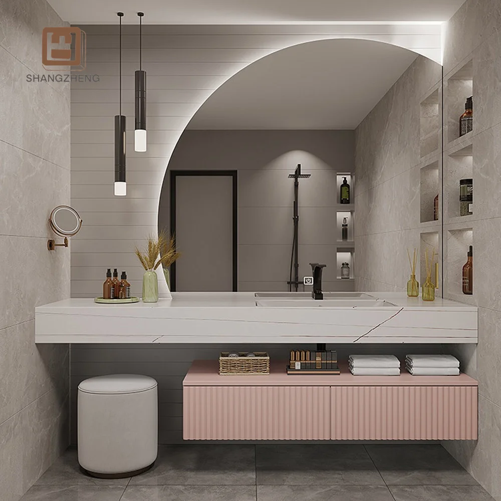 China Supplier Furniture Bathroom Washbasin Cabinet bathroom vanity with sink cane bathroom vanity