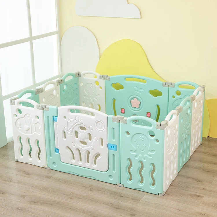 
Hot Sale Play Yard Custom Flexible Baby Folding Playpen 