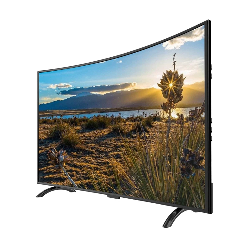  LED Телевизор 43 дюйма изогнутый смарт-телевизор оптовая продажа Full HD ЖК-дисплей офисный гостиничный