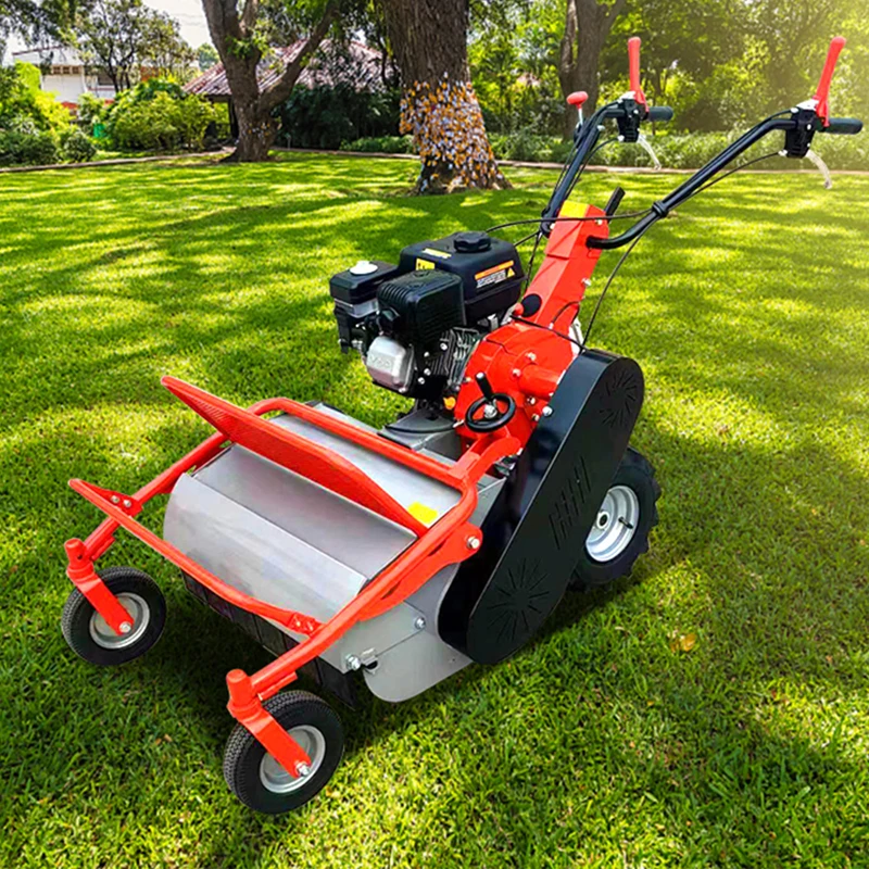 Agricultural Grassland Green Garden Trimming Machinery Wheeled Gasoline Self-Propelled Lawn Mower Grass For Sale